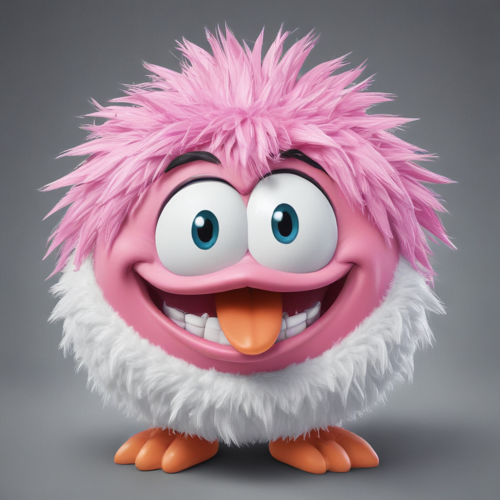 Diamond Puffle a puffle from club penguin with diamond grillz