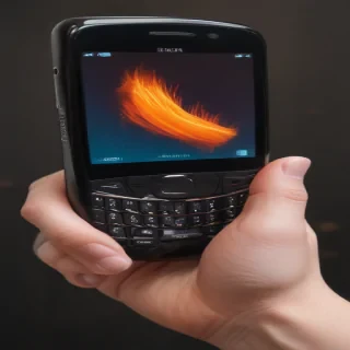 phone with hand