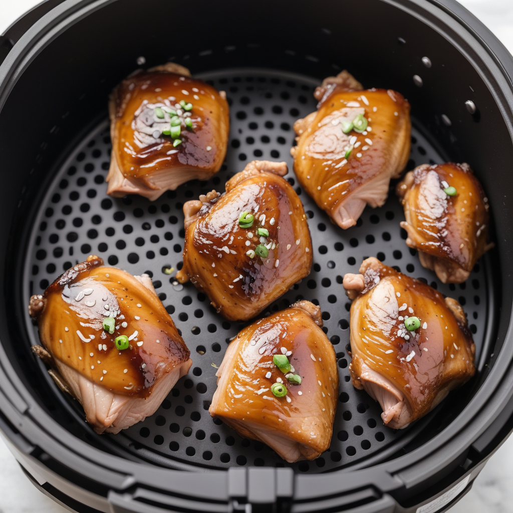 teriyaki chicken thighs air fryer