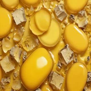 aesthetic yellow background