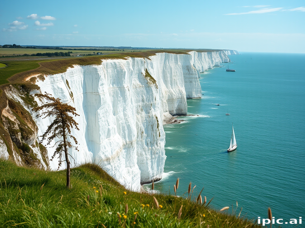 white cliffs of dover