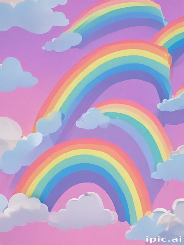 rainbow aesthetic wallpaper