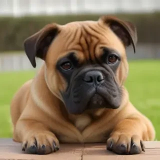 staffy bull bullmastiff