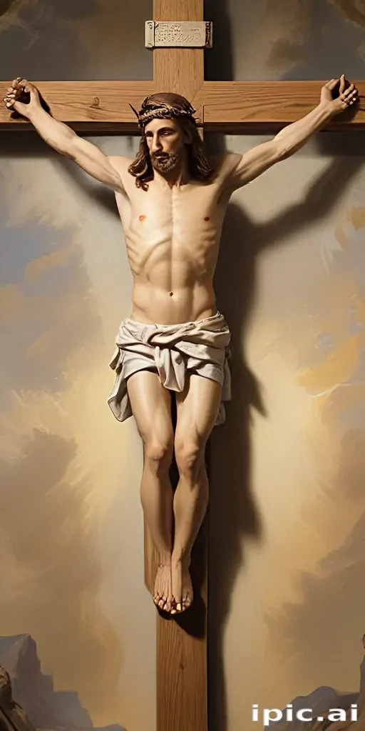 picture of jesus on the cross