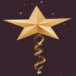 christmas star clipart free