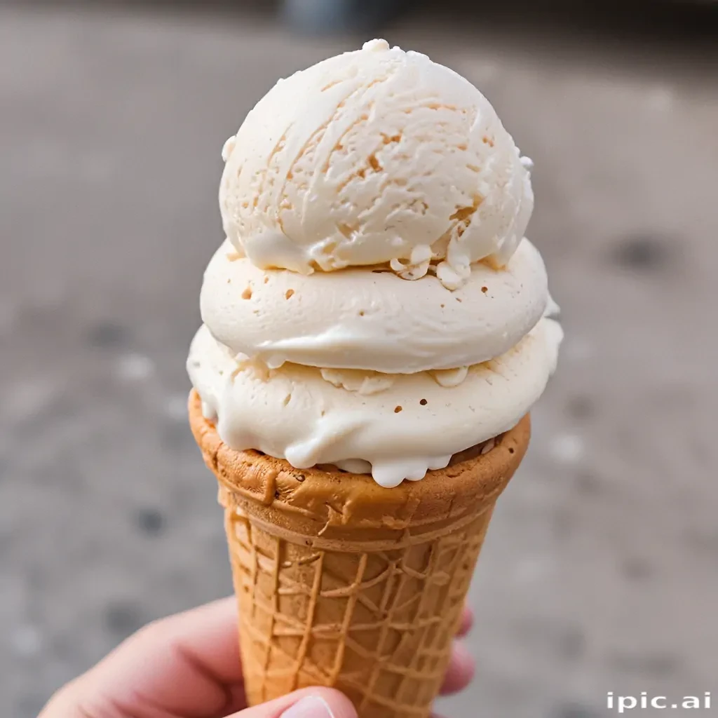 ice cream cone photo