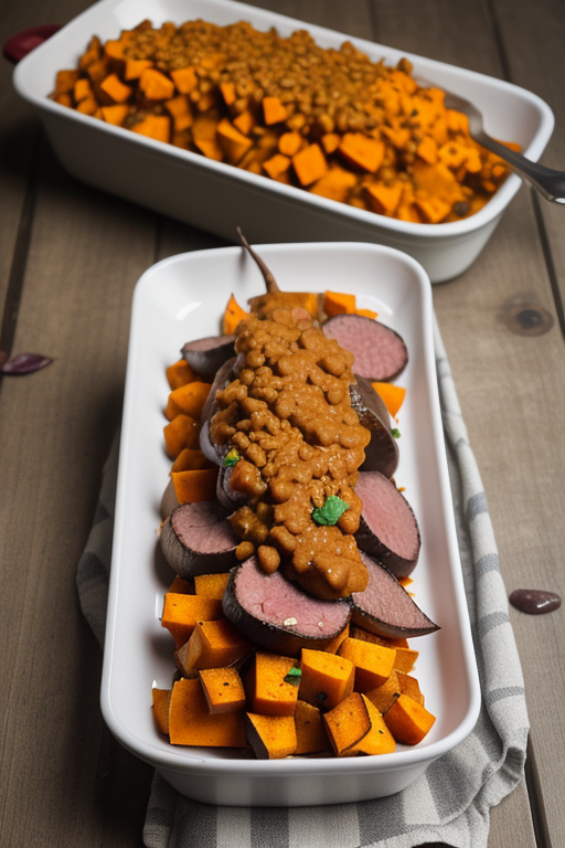 venison and sweet potato dog food
