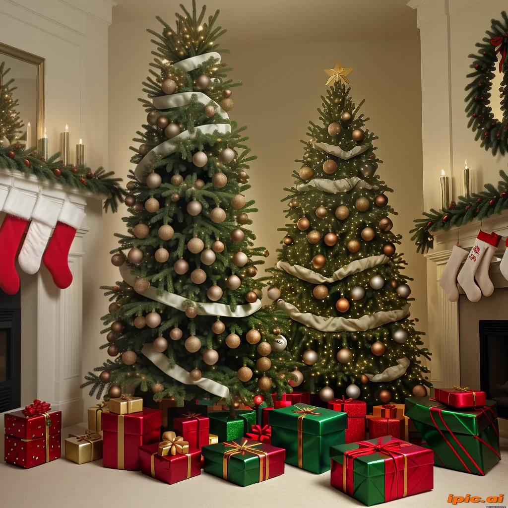 christmas tree pc wallpaper