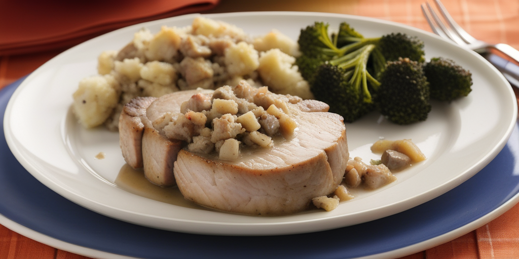 pork chops with stuffing crock pot