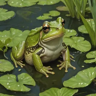 frog illustration