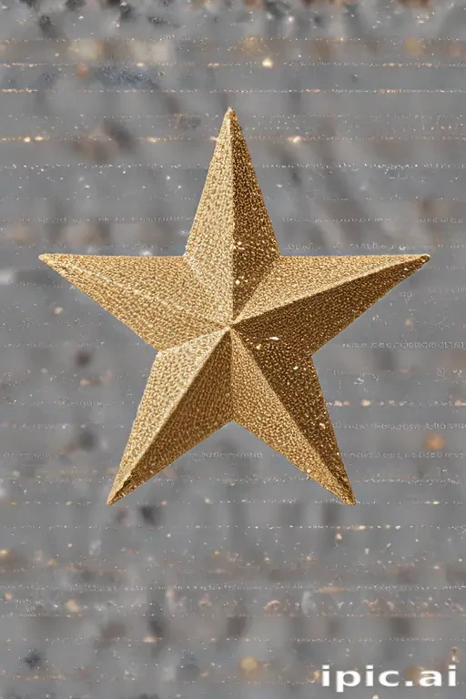 glitter star png