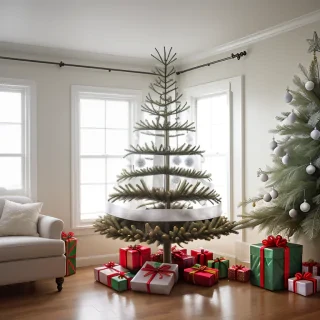 transparent christmas tree