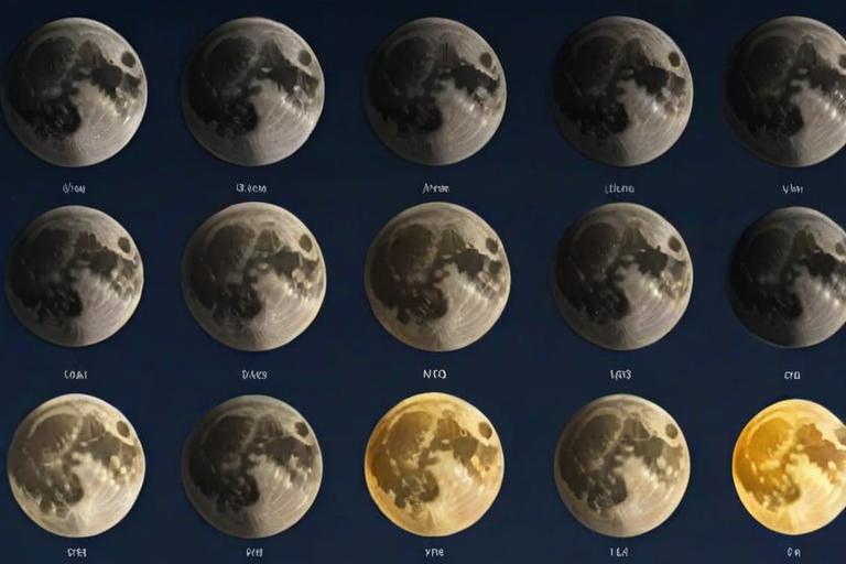 moon phases png