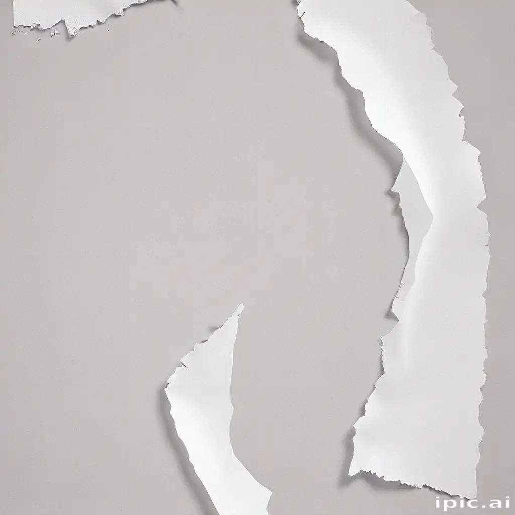ripped paper transparent