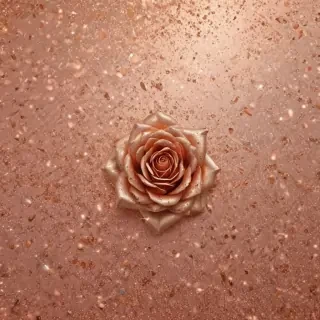 glitter rose gold background