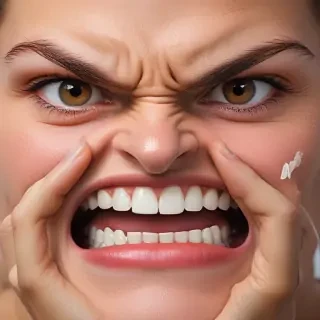 angry face