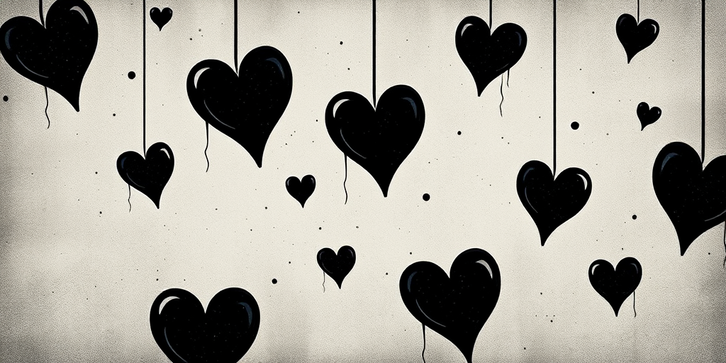 black hearts wallpaper