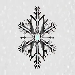snowflake transparent