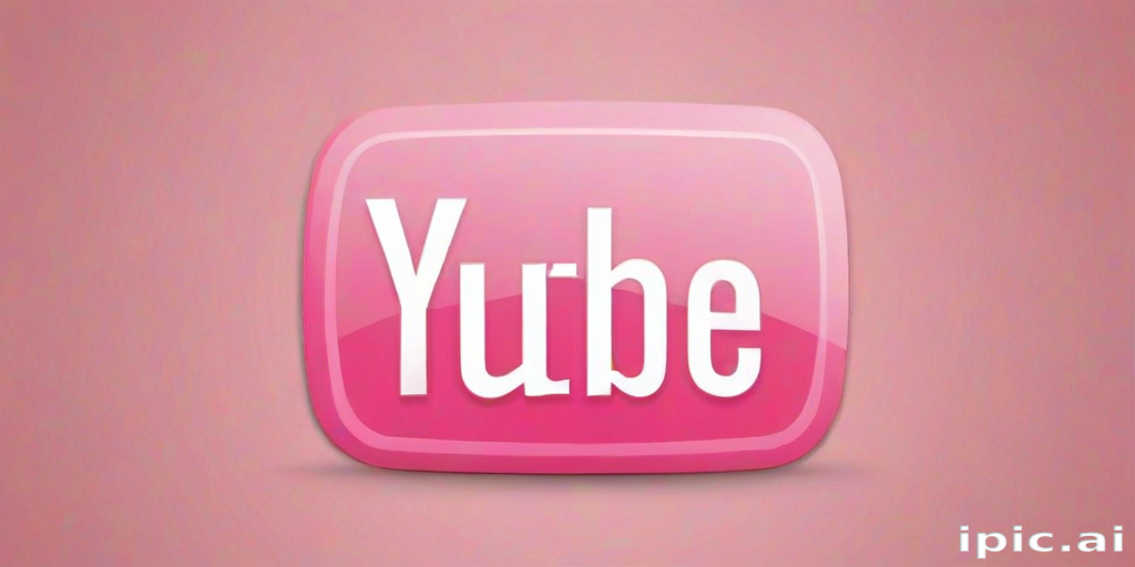 pink youtube logo