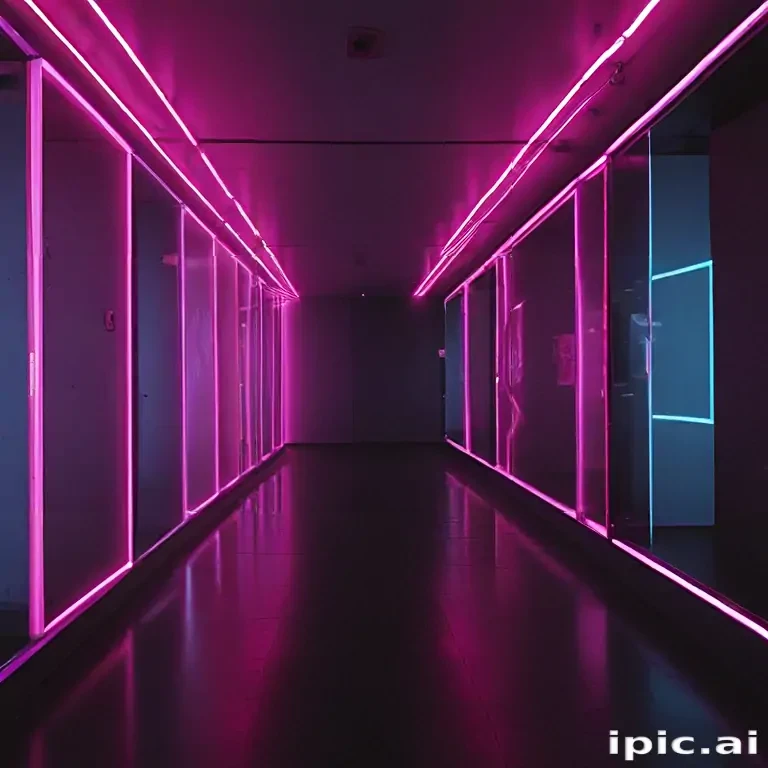 neon background aesthetic