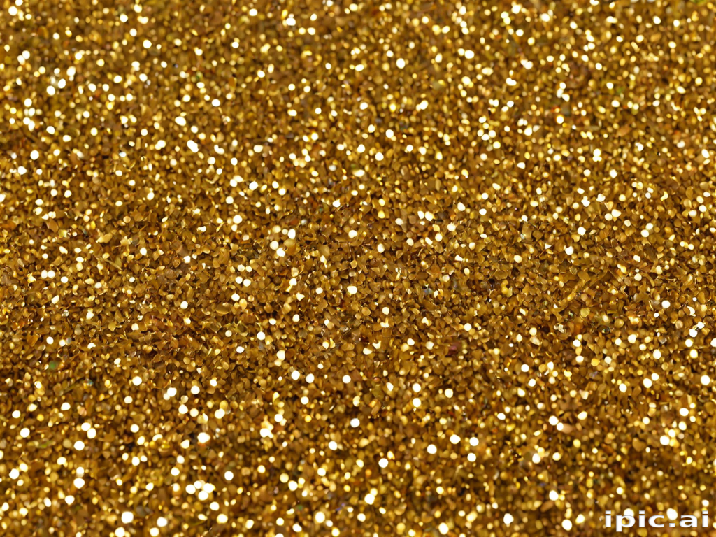 gold glitter png