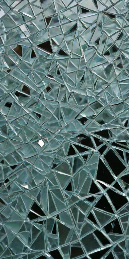 broken glass texture