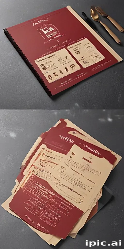 restaurant menu mockup free
