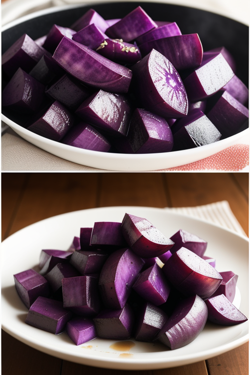 recipe for purple sweet potatoes