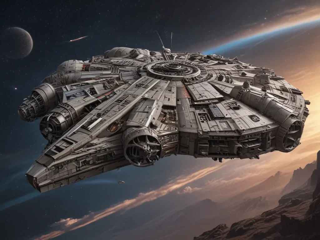millennium falcon clip art