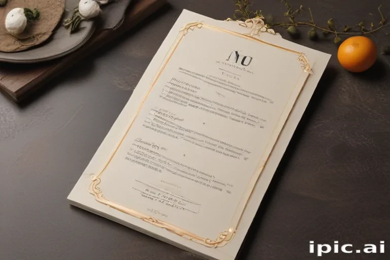 menu mockup free