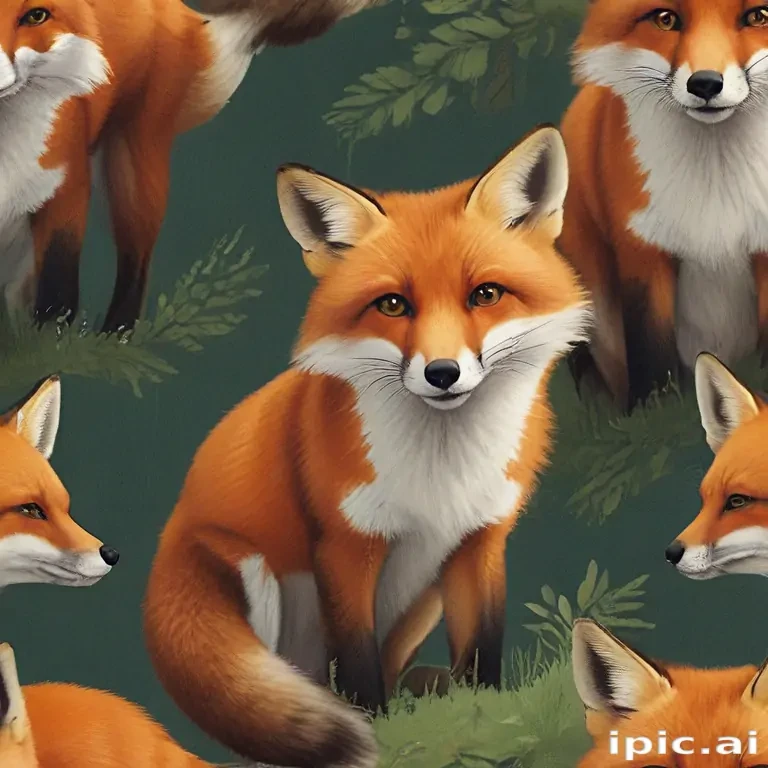 background fox