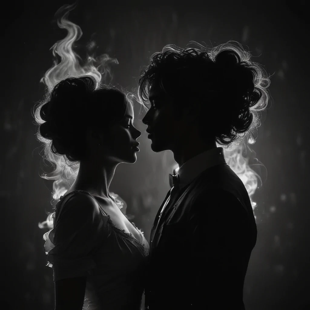 people silhouettes