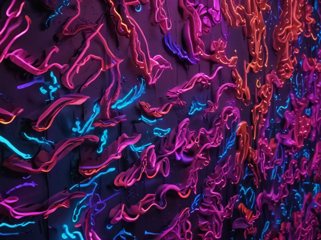 neon background aesthetic