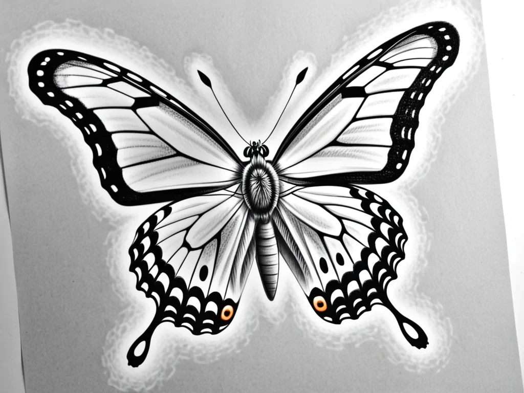 butterfly drawings