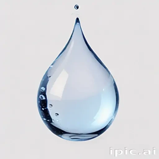 water drop transparent