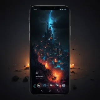 dark phone wallpapers