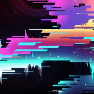 glitch background