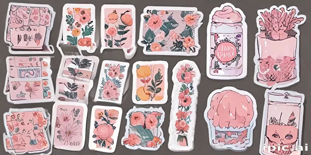 aesthetic printable stickers