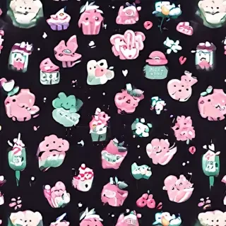 cute aesthetic background