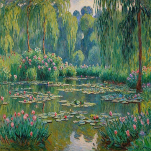 monet paintings wallpaper
