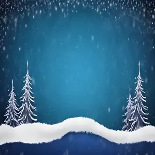 blue christmas bg