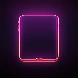 iphone neon wallpaper