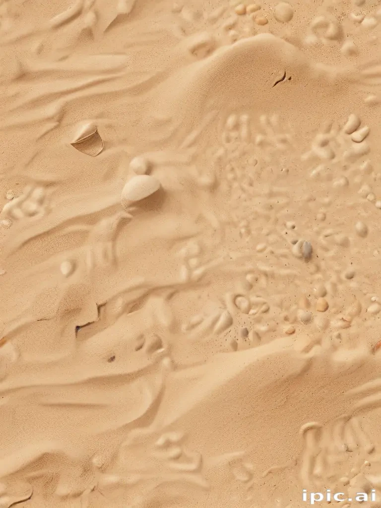 cartoon sand