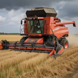 combine harvester