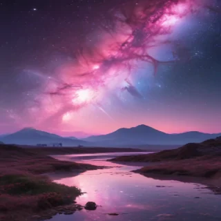 pink galaxy wallpaper