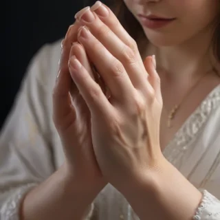 praying hands transparent background