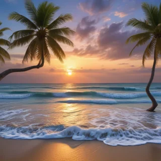 beach screensaver iphone