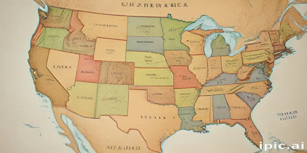 america map