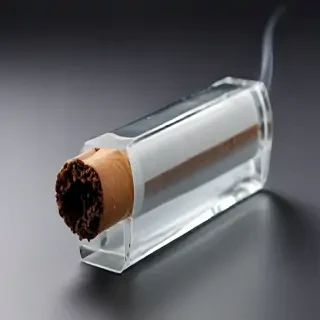 transparent cigarette
