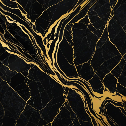 black and gold marble background
